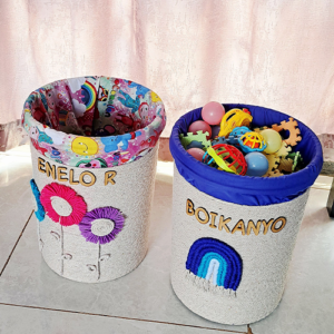Personalised Handcrafted Toy Storage Basket (25L)