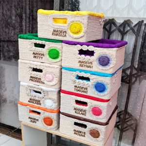 Personalised Handcrafted Cabinet Basket (Replacement & Standalone)