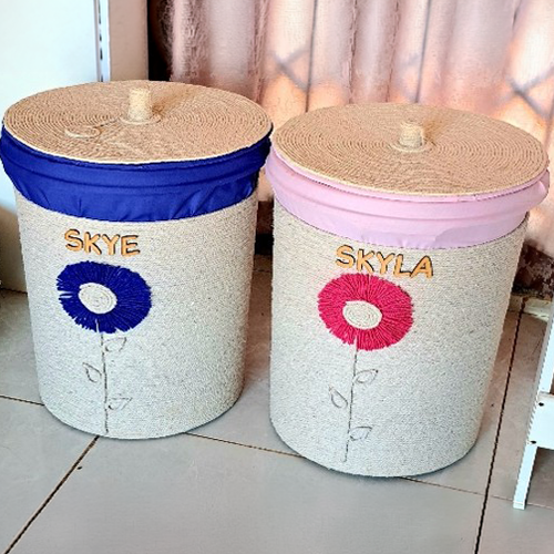 Personalised Handcrafted Toy Storage Basket (25L) - Image 2